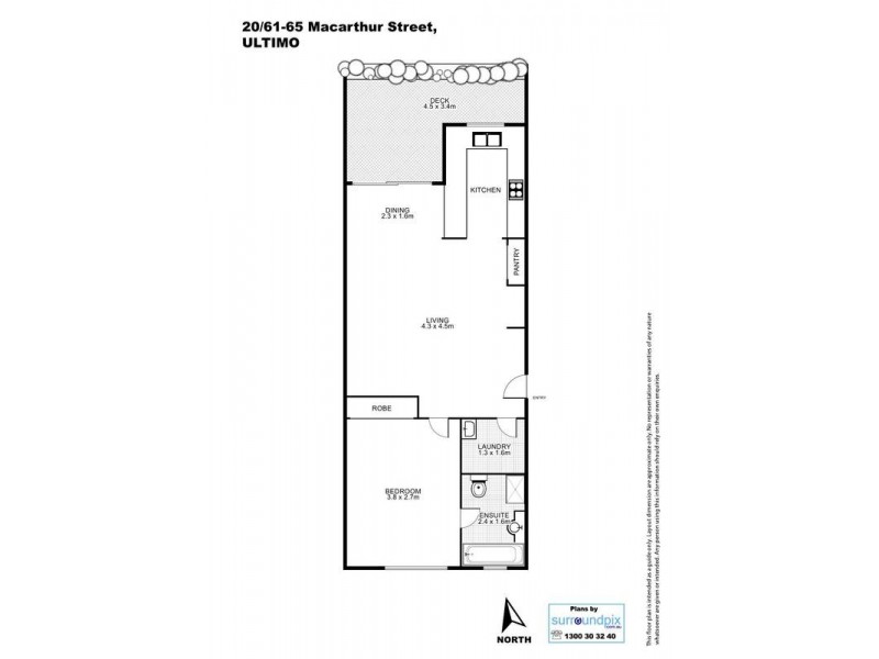 20/61 Macarthur Street, Ultimo NSW 2007 Floorplan