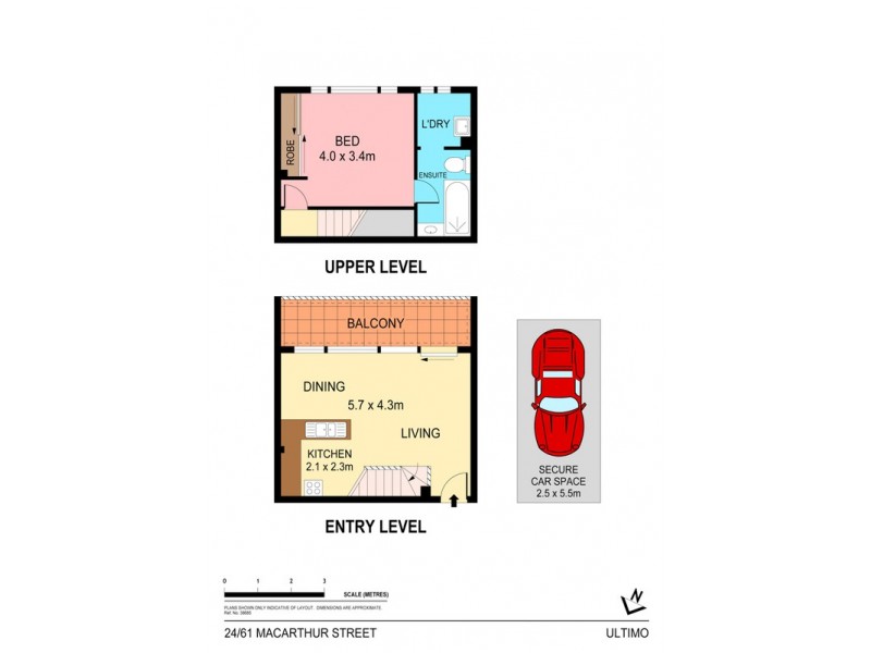 24/61-65 Macarthur Street, Ultimo NSW 2007 Floorplan