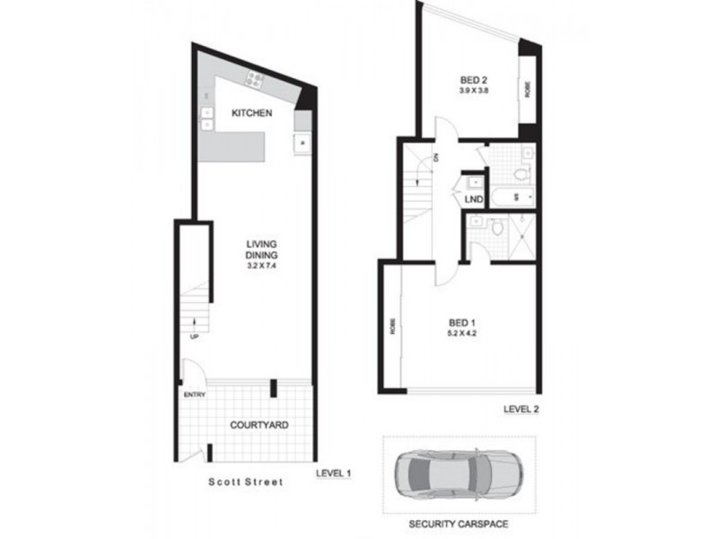 3 Scott Street, Pyrmont NSW 2009 Floorplan