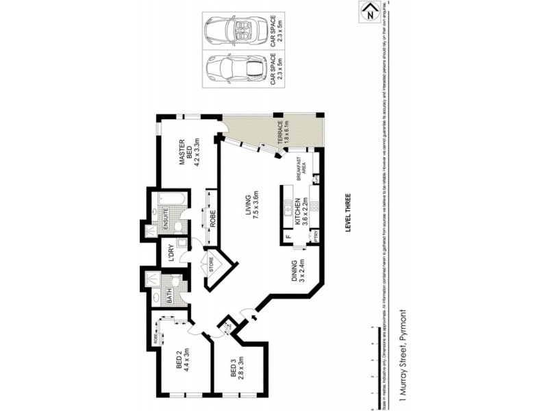 L3/1 Murray Street, Pyrmont NSW 2009 Floorplan