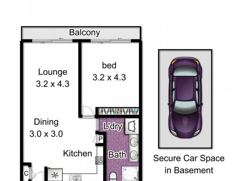 9/61-63 Clow Street, Dandenong VIC 3175 Floorplan