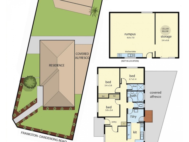 238 Frankston-Dandenong Road, Seaford VIC 3198 Floorplan