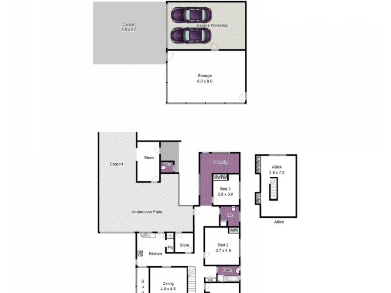 77 Ann Street, Dandenong VIC 3175 Floorplan