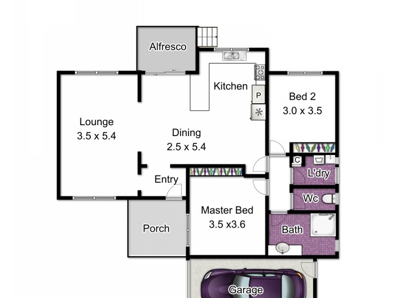 1 Norisha Court, Dandenong North VIC 3175 Floorplan