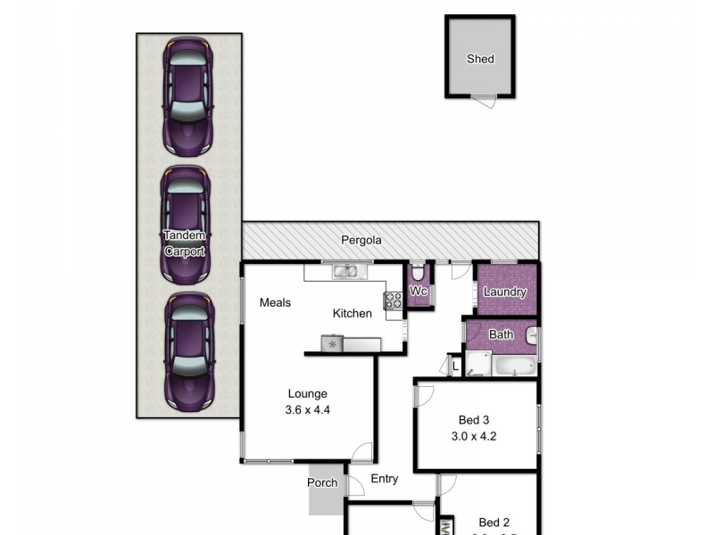 21 Nance Street, Noble Park VIC 3174 Floorplan