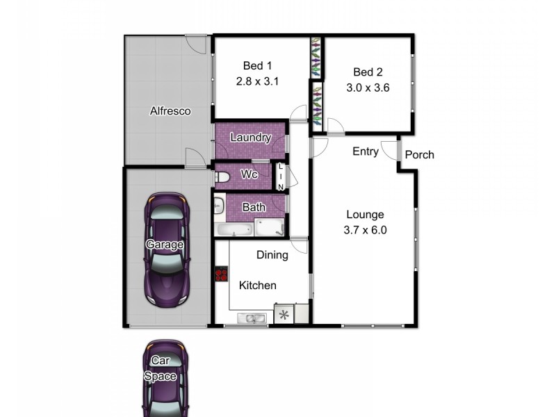 67/12 Halifax Street, Dandenong VIC 3175 Floorplan