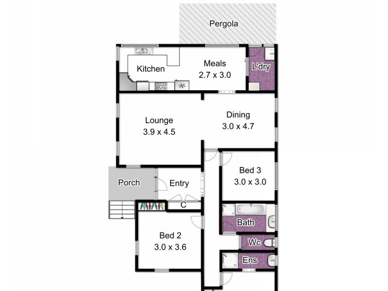 50 Jacksons Road, Noble Park North VIC 3174 Floorplan