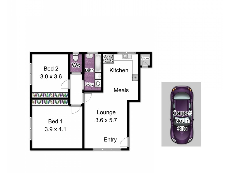 1/467 Princes Highway, Noble Park VIC 3174 Floorplan
