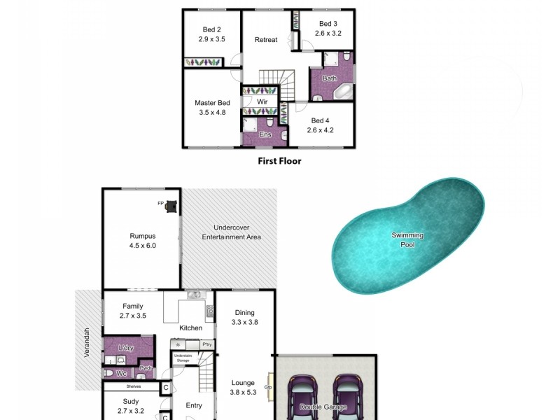 5 Reynolds Court, Endeavour Hills VIC 3802 Floorplan