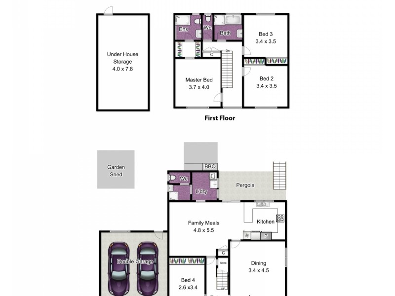 308 James Cook Drive, Endeavour Hills VIC 3802 Floorplan