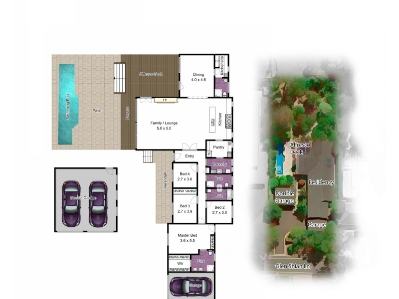 28 Glen Shian Lane, Mount Eliza VIC 3930 Floorplan
