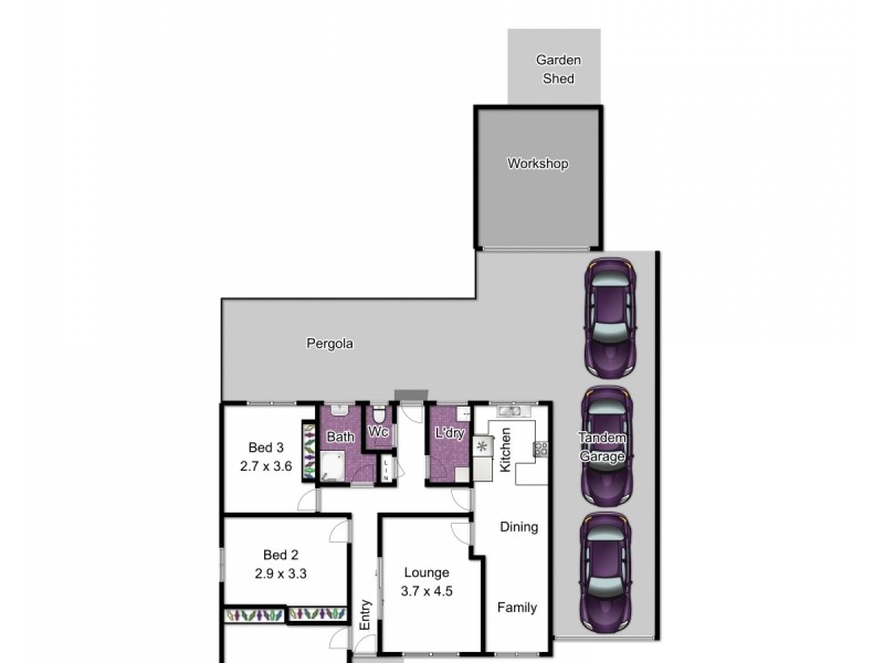 13 Devira Street, Dandenong North VIC 3175 Floorplan