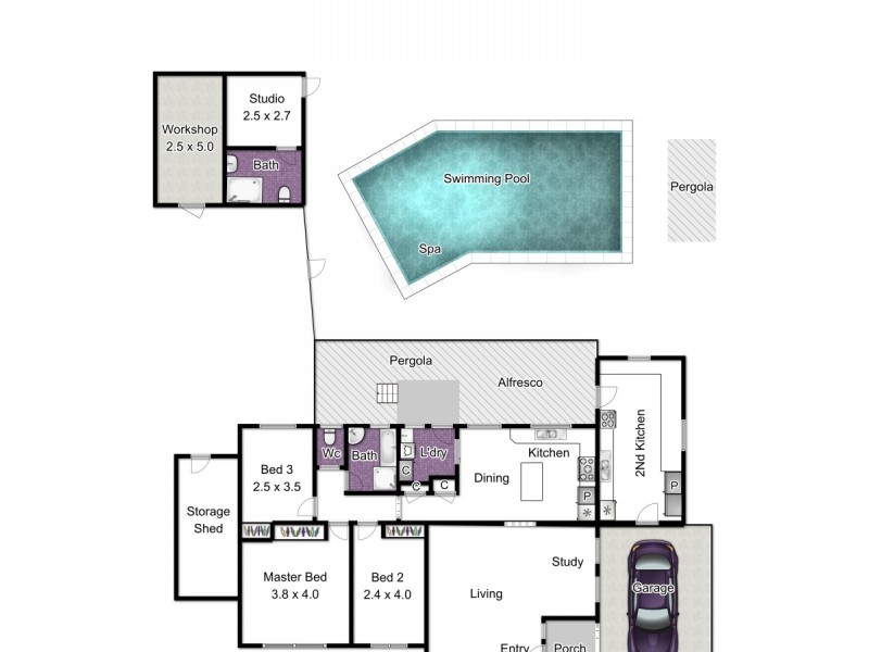 8 Gumbuya Close, Eumemmerring VIC 3177 Floorplan