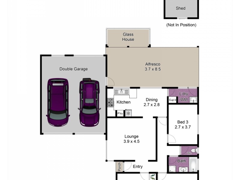 23 Brady Road, Dandenong North VIC 3175 Floorplan