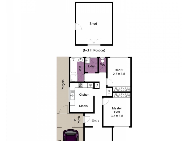1/16 Wondalga Avenue, Dandenong North VIC 3175 Floorplan