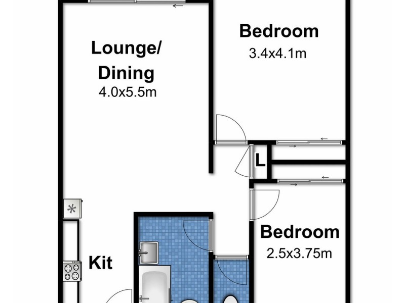 7/39 Scott Street, Dandenong VIC 3175 Floorplan