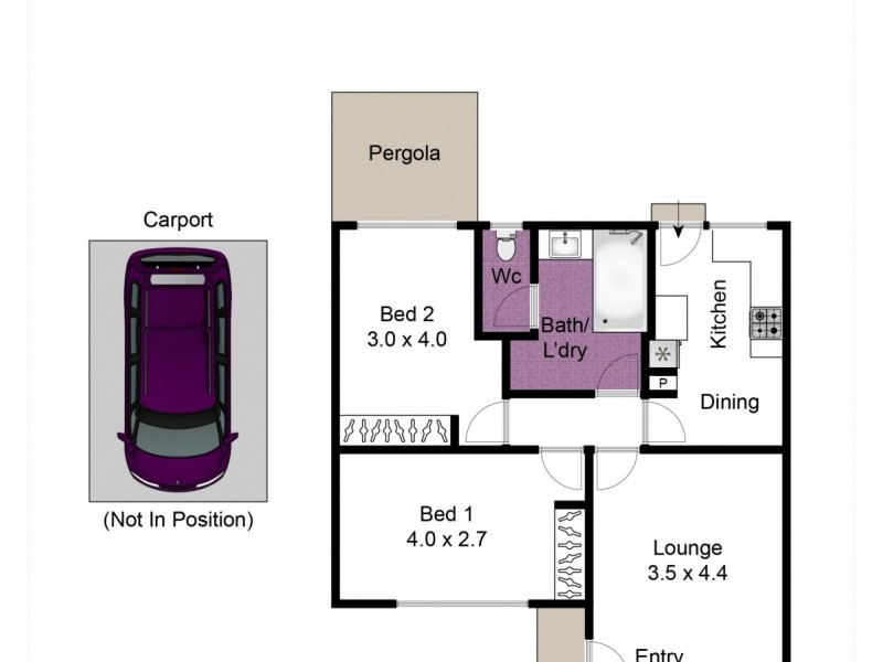 2/12 Brady Road, Dandenong North VIC 3175 Floorplan