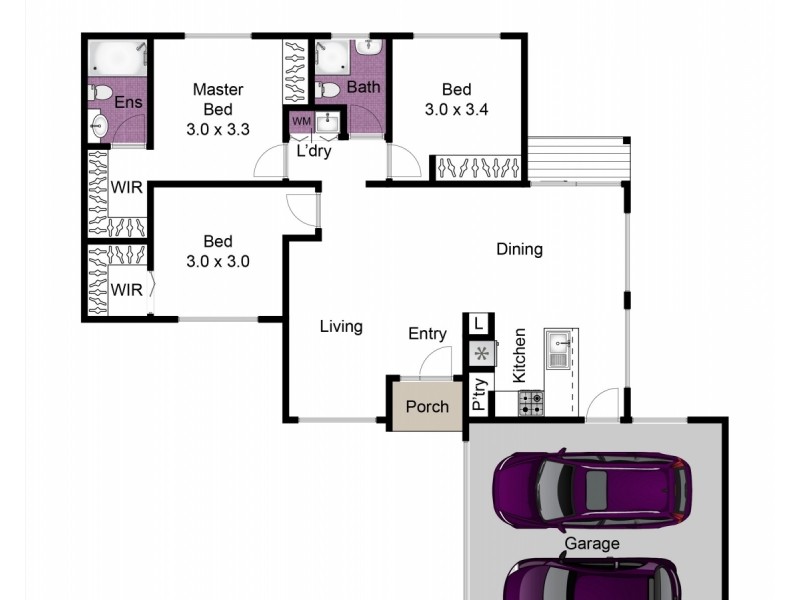 3/49 James Street, Dandenong VIC 3175 Floorplan