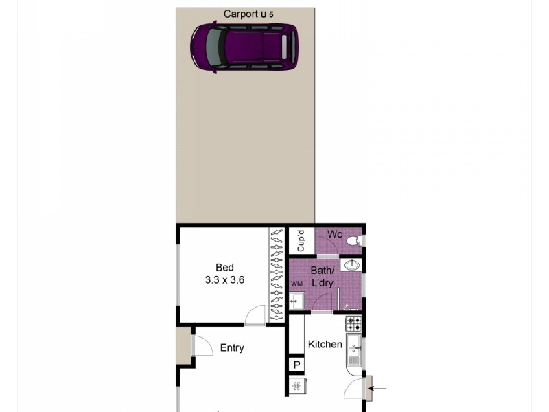 5/133 Princes Highway, Dandenong VIC 3175 Floorplan