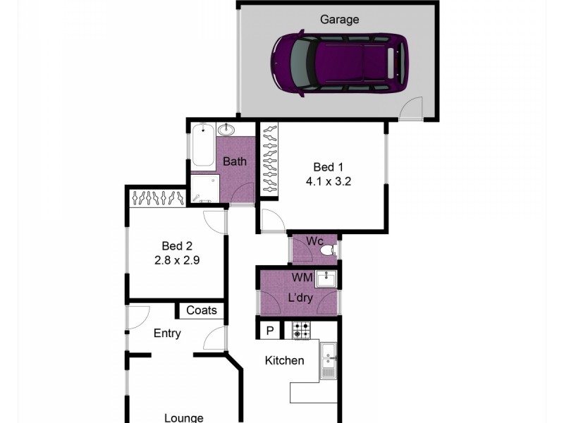 1/8 Janice Grove, Dandenong VIC 3175 Floorplan