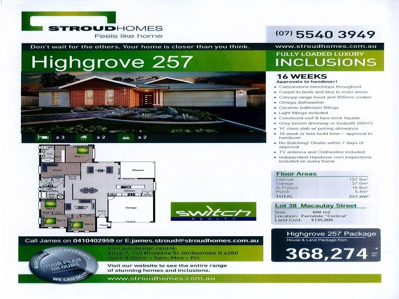 Lot 38 5 Macaulay Street, Fernvale QLD 4306