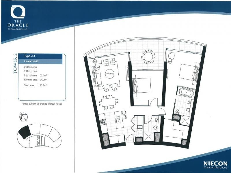 22203/4 Oracle, charles Avenue, Broadbeach QLD 4218