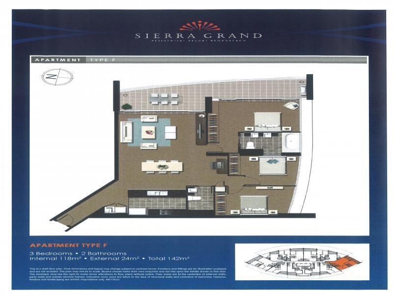 1406/22 SIERRA GRAND, Surf Parade, Broadbeach QLD 4218