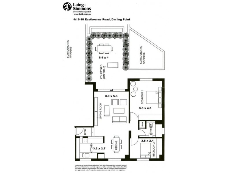 4/16 Eastbourne Rd, Darling Point NSW 2027