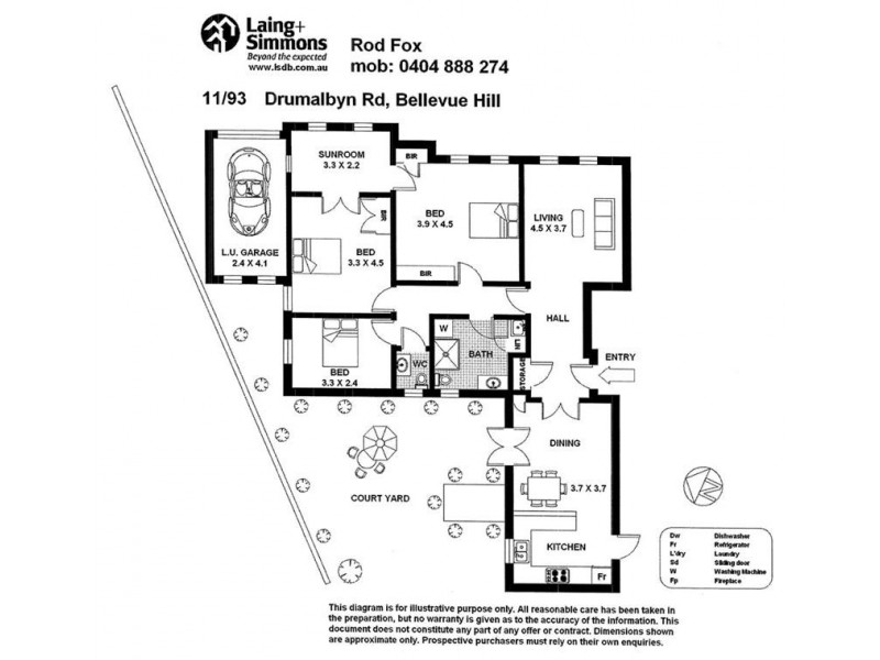 11/93 Drumalbyn Road, Bellevue Hill NSW 2023