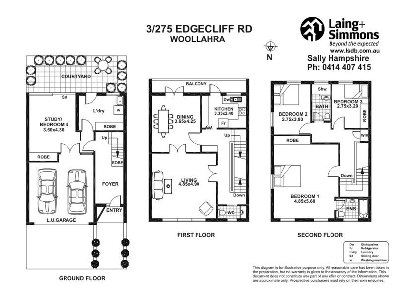 “Kew Place” 3/275 Edgecliff Road, Woollahra NSW 2025