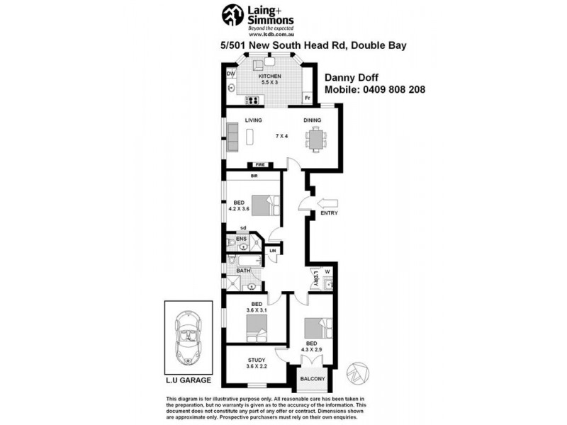 5/501 New South Head Road, Double Bay NSW 2028