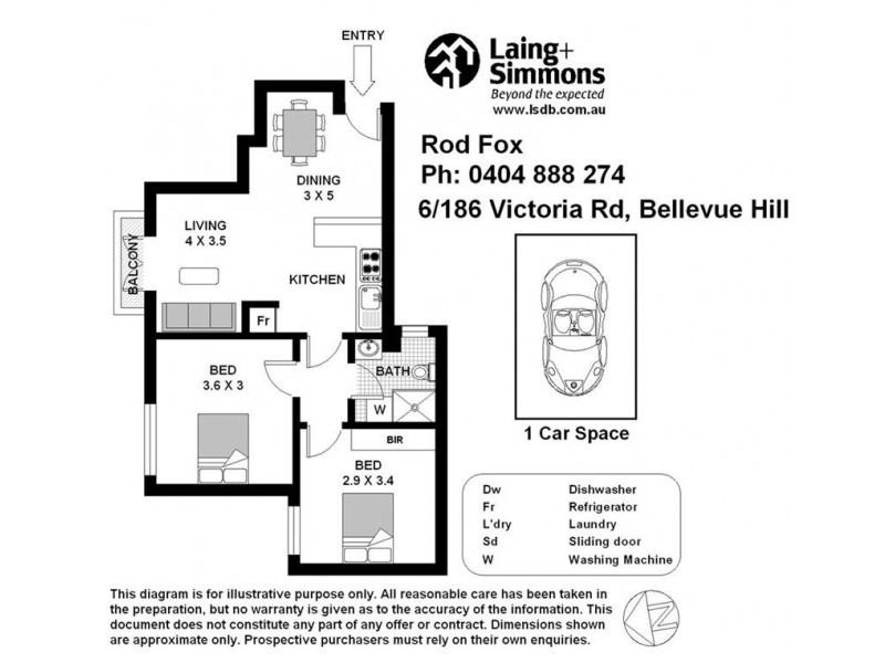 6/186 Victoria Rd, Bellevue Hill NSW 2023