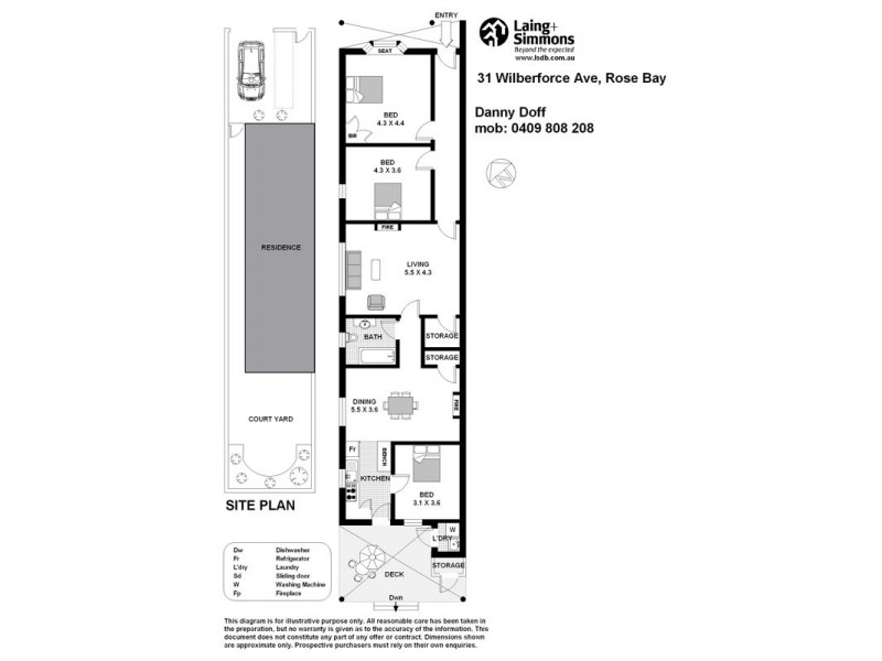 31 Wilberforce Ave, Rose Bay NSW 2029