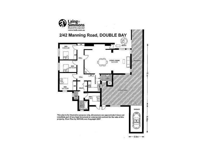 2/42 Manning Road, Double Bay NSW 2028