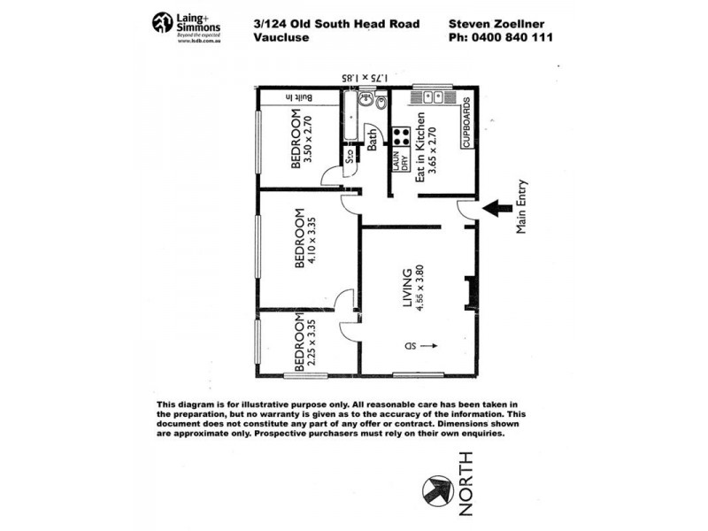 3/124 Old South Head Road, Vaucluse NSW 2030
