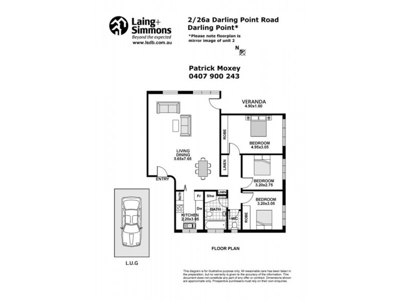 2/26a Darling Point Road, Darling Point NSW 2027