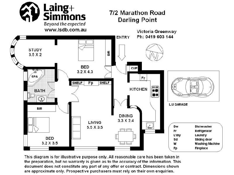 7/2  Marathon Road, Darling Point NSW 2027