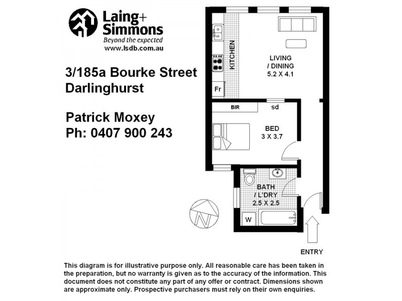 3/185a  Bourke Street, Darlinghurst NSW 2010