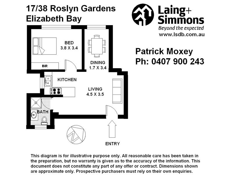 17/38  Roslyn Gardens, Elizabeth Bay NSW 2011