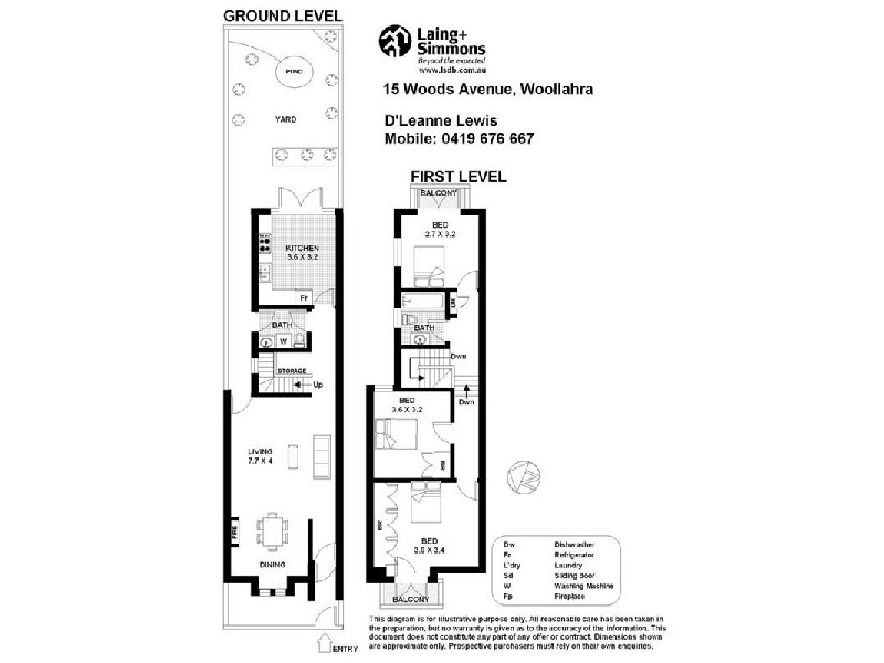 15  WOODS AVENUE, Paddington NSW 2021
