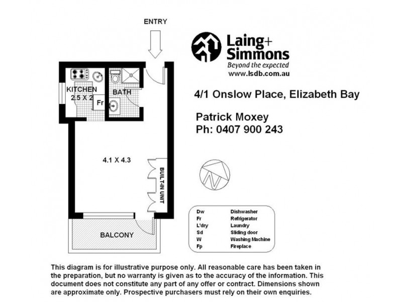 4/1  Onslow Place, Elizabeth Bay NSW 2011