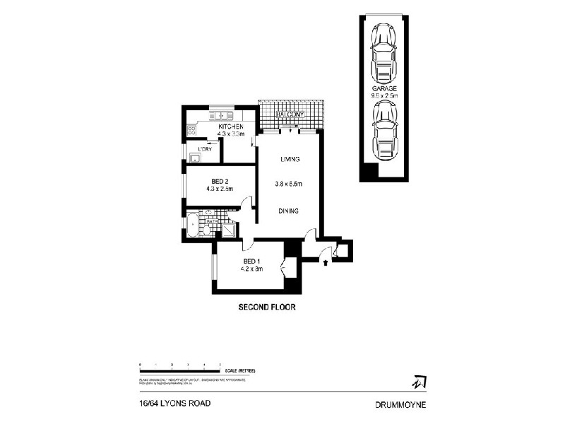 16/64  Lyons Road, Drummoyne NSW 2047