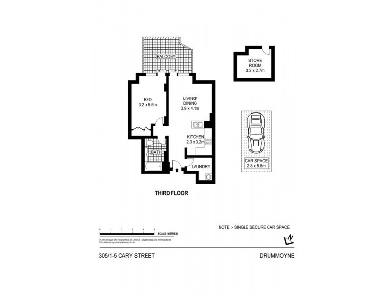 305/1-5  Cary Street, Drummoyne NSW 2047