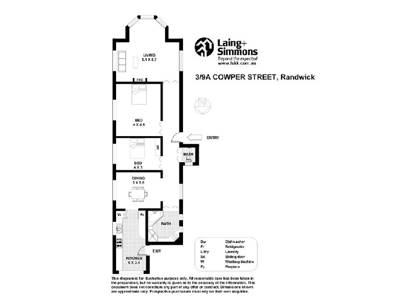 3/9A  Cowper Street, Randwick NSW 2031