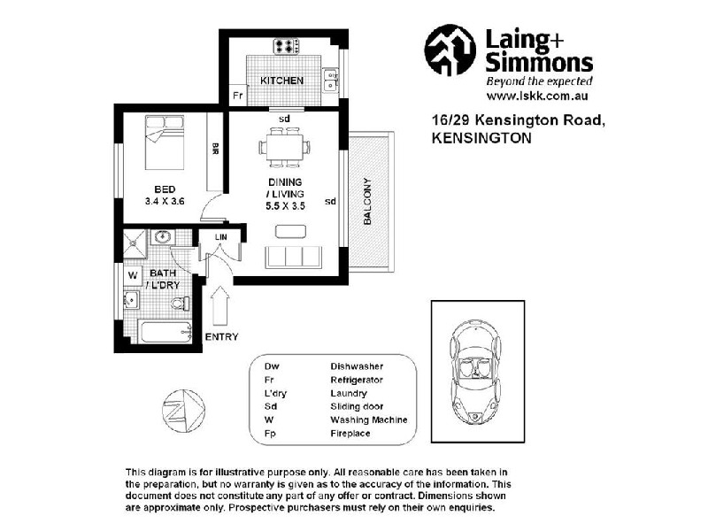 16/29  Kensington Road, Kensington NSW 2033