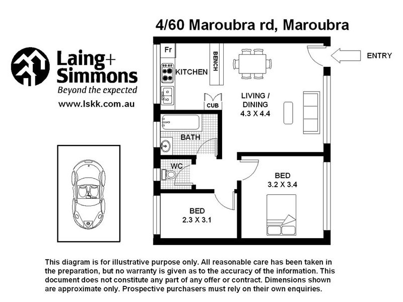 4/60 Maroubra Road, Maroubra NSW 2035