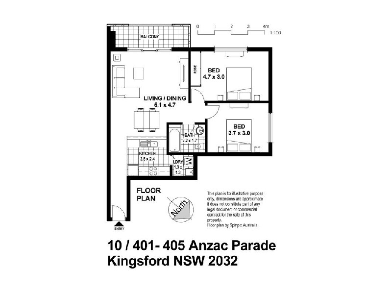 10/401  Anzac Parade, Kingsford NSW 2032