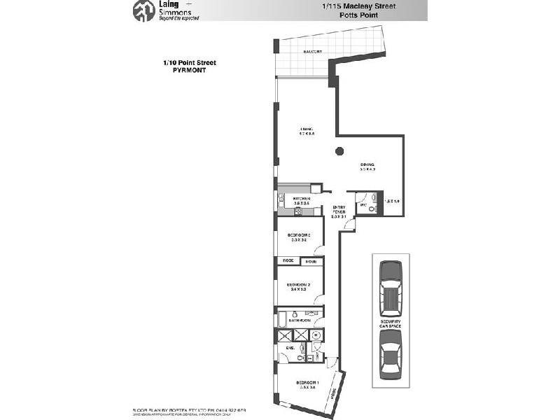 1/10  Point Street, Pyrmont NSW 2009