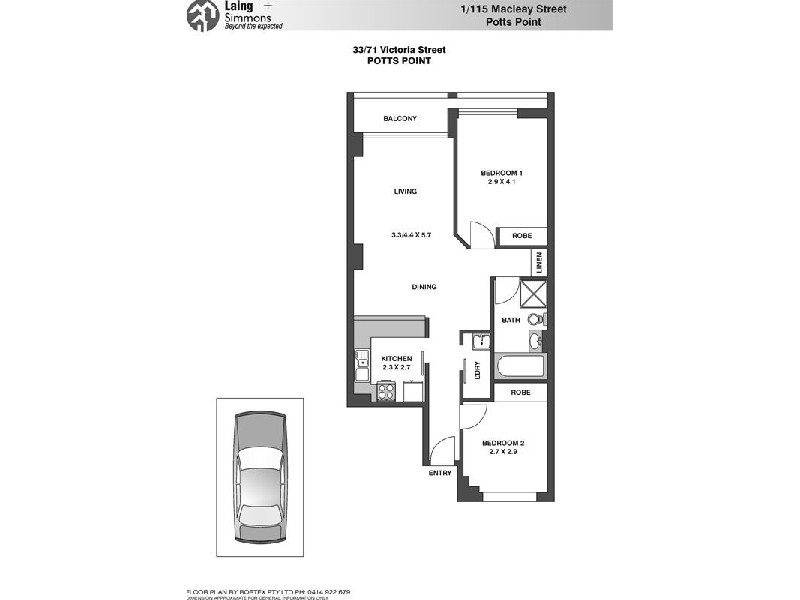 33/71  Victoria Street, Potts Point NSW 2011