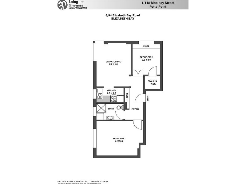 8/94  Elizabeth Bay Road, Elizabeth Bay NSW 2011